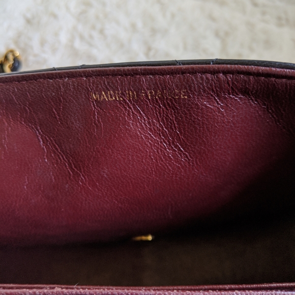 SOLD. Chanel Black Lambskin Medium Diana - Picture 9 of 13